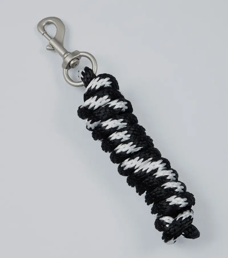 Horse Lead Ropes Black/White 1