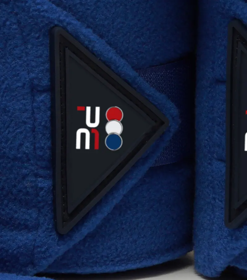 Horse Polo Fleece Bandages Royal Blue 2