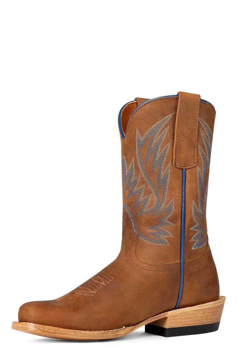 Horse Power Kid's Tan Mad Cat Western Boot 1