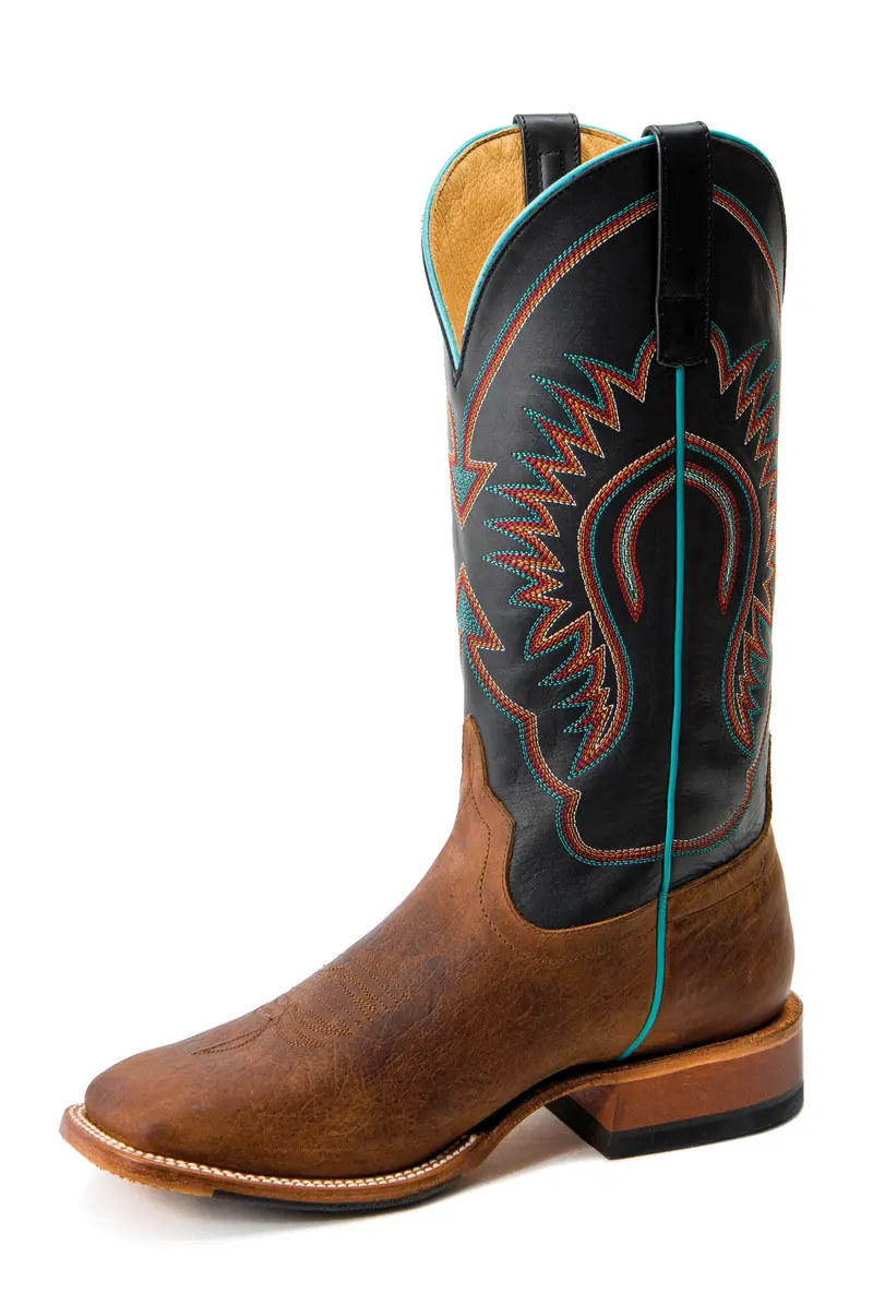Horse Power Men's Distressed Bison Western Boot 1