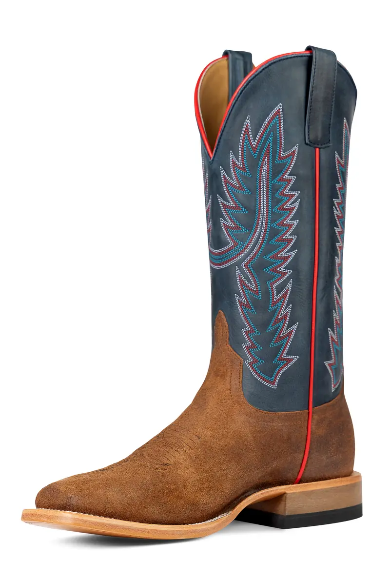 Horse Power Men's Tobacco Old Suede Western Boot 1