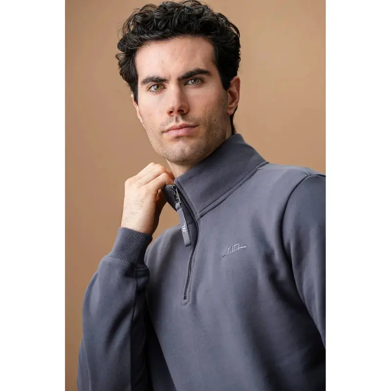 Horseware Aa Mens Gabriel Quarter Zip Sweatshirt 2