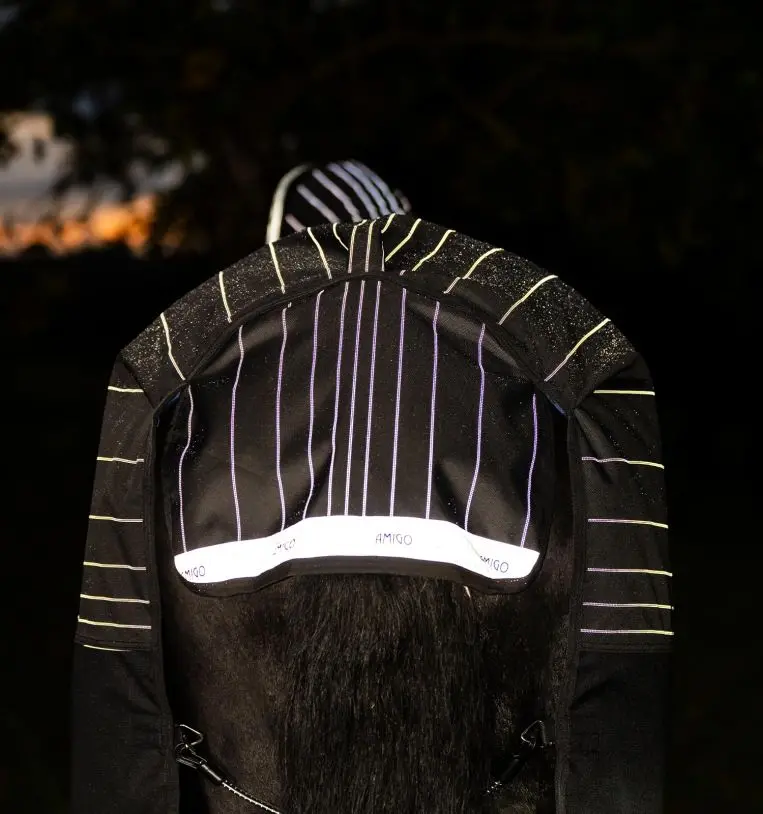 Horseware Amigo® 1200D Fieldsafe Reflectech Plus Turnout 5