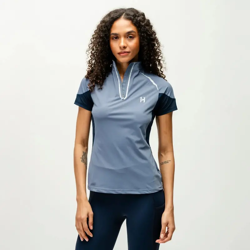 Horseware Ladies Stamina Short-Sleeve 1/4-Zip Top