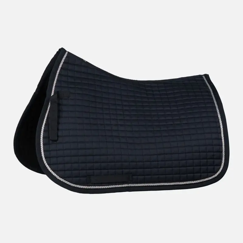 Horze Glarus Quick Dry Saddle Pad With Braiding 1