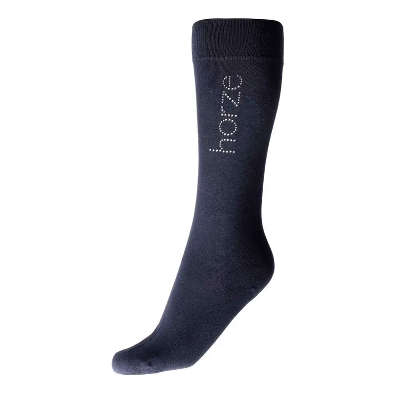 Horze Mea Kids Knee Socks Navy 1