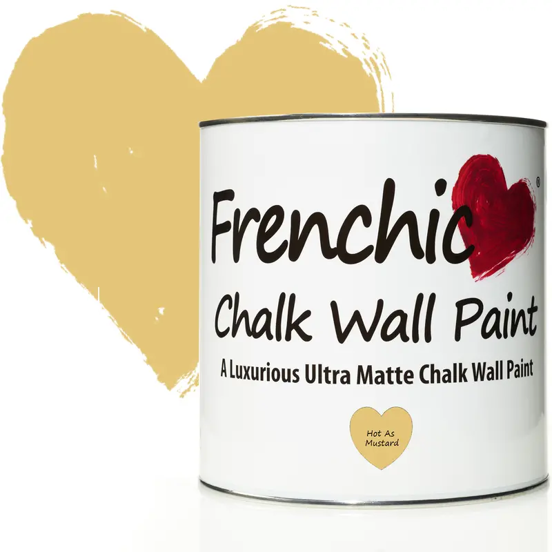 Hot As Mustard Wall Paint 1