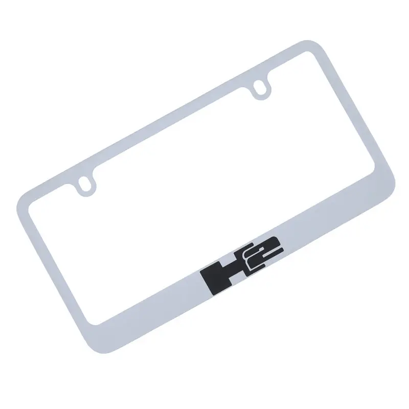 Hummer H2 License Plate Frame (Chrome) 1