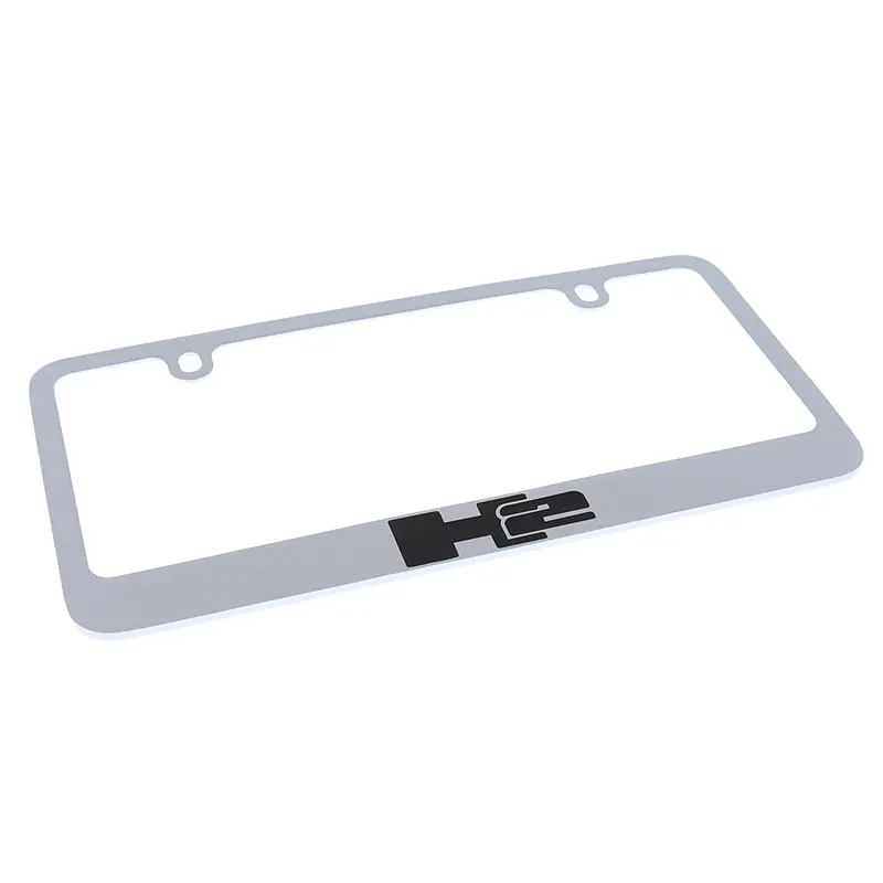 Hummer H2 License Plate Frame (Chrome) 2