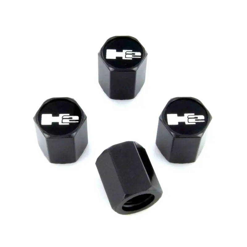 Hummer H2 Logo Tire Stem Valve Caps 1
