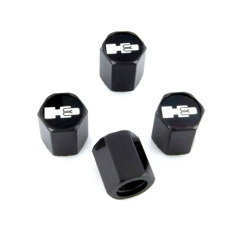 Hummer H3 Logo Tire Stem Valve Caps 1