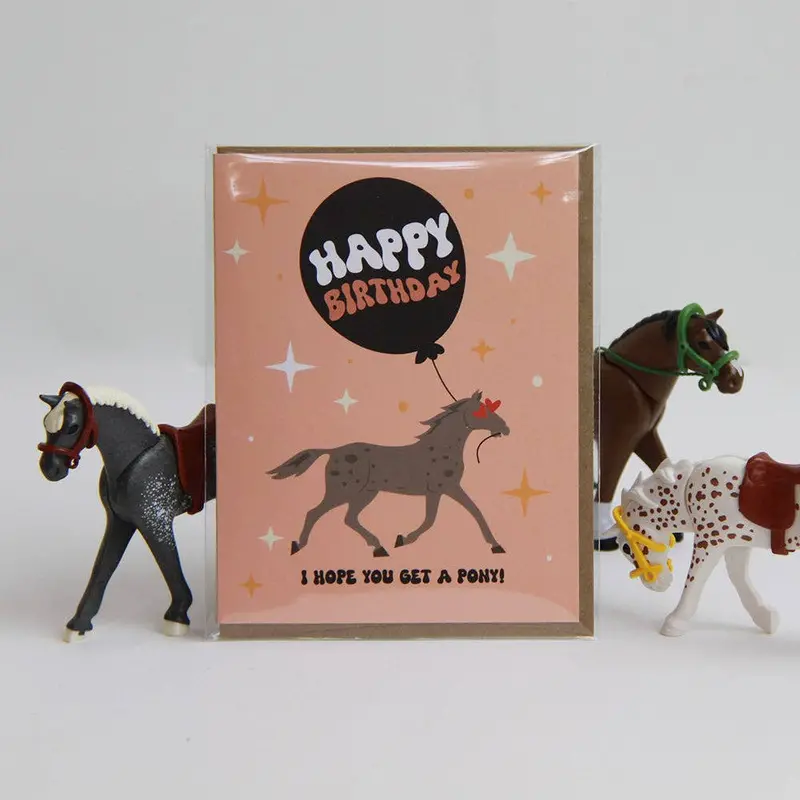 Hunt Seat Paper Co. - Birthday Wish Card 1