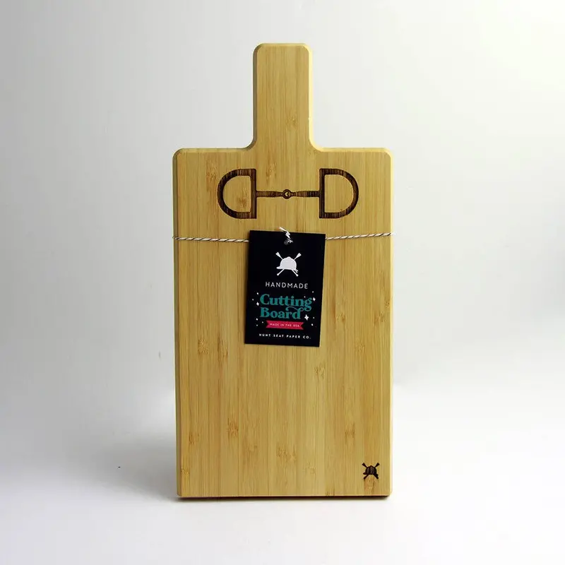 Hunt Seat Paper Co. - D-Ring Bamboo Mini Charcuterie Board 1