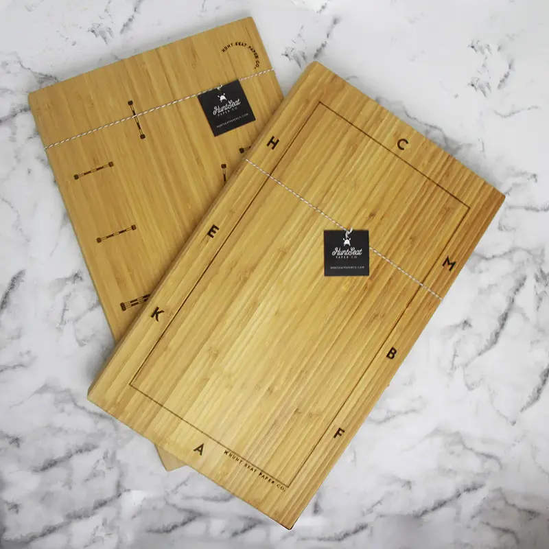 Hunt Seat Paper Co Double-Sided Dressage + Jump Course Cutting Board 1