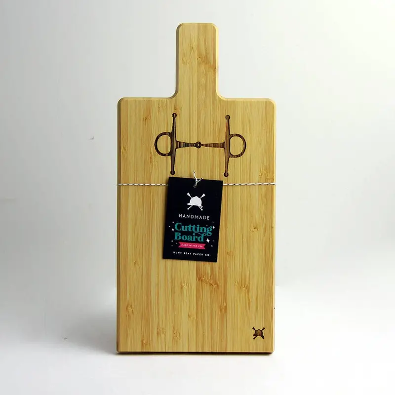 Hunt Seat Paper Co. - Full Cheek Bamboo Mini Charcuterie Board 1