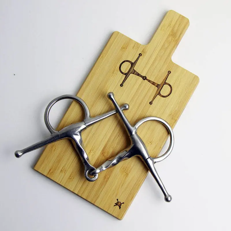 Hunt Seat Paper Co. - Full Cheek Bamboo Mini Charcuterie Board 2