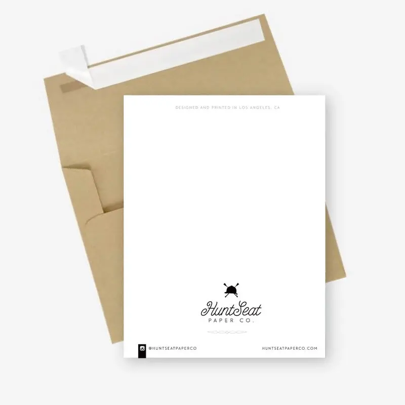 Hunt Seat Paper Co Show Dad Greeting Card 2