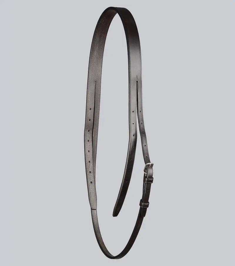Hunter Plain Bridle Headpiece Dark Havana 1
