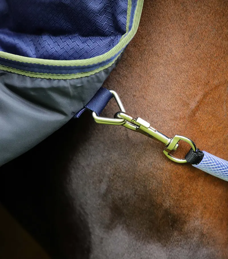 Hydra 350G Stable Rug With Neck Cover Navy 5