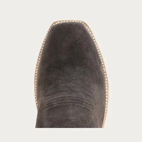 Hyer Men's Charcoal Roughout Mccune Western Boot 2