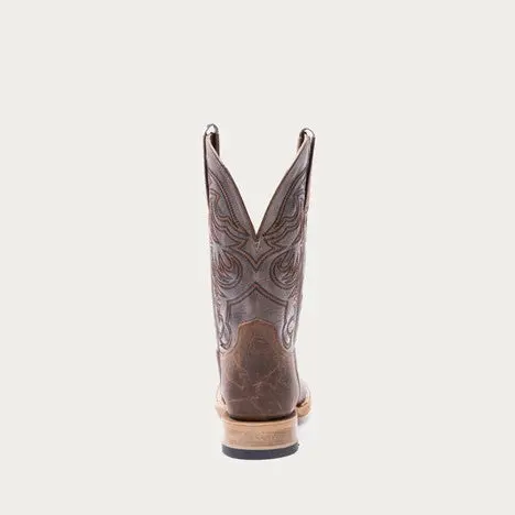 Hyer Men's Tan And Grey Bucklin Western Boot 7