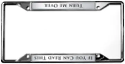If You Can Read This License Plate Frame (Chrome) 1