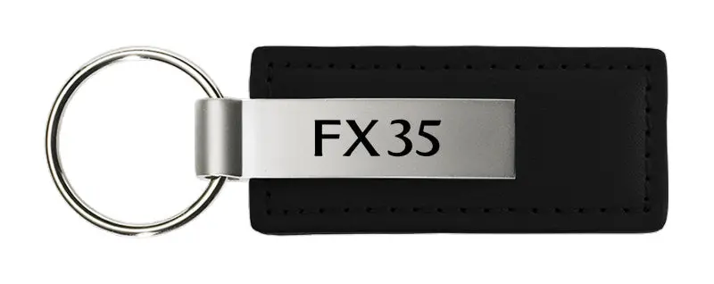 Infiniti Fx35 Leather Keychain (Black) 1