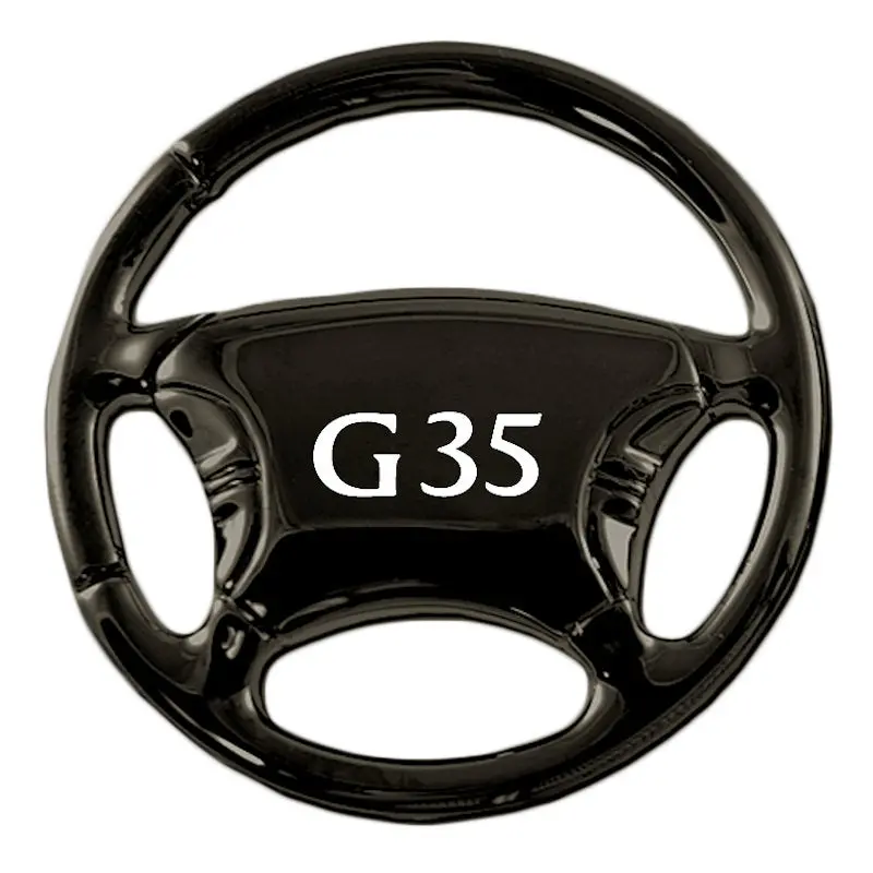 Infiniti G35 Steering Wheel Key Ring (Black) 1