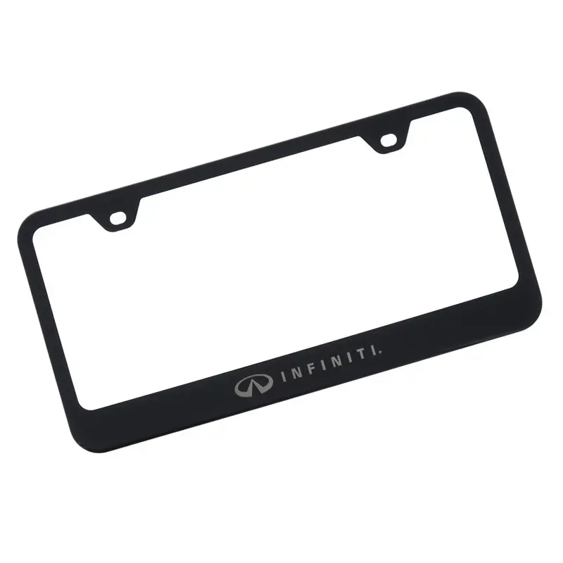 Infiniti License Plate Frame (Black) 1