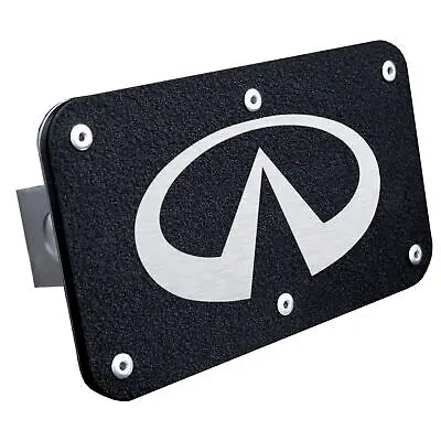 Infiniti Logo Hitch Plug (Rugged Black) 1