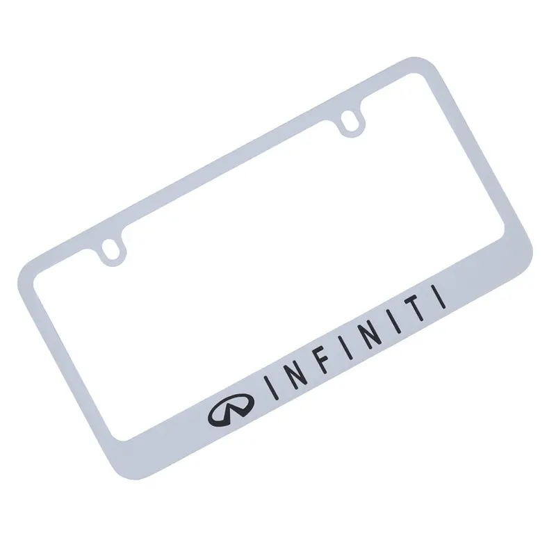 Infiniti Logo License Plate Frame (Chrome) 1