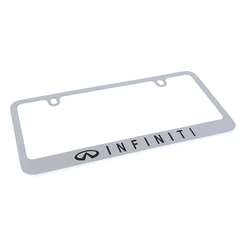 Infiniti Logo License Plate Frame (Chrome) 2