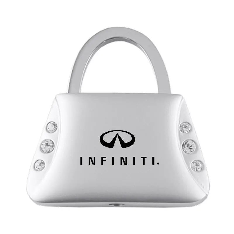 Infiniti Purse Shape Keychain (Silver) 1