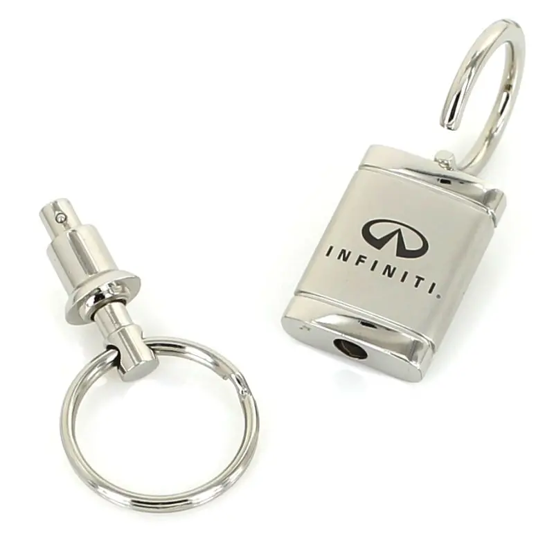 Infiniti Satin Valet Keychain (Chrome) 2