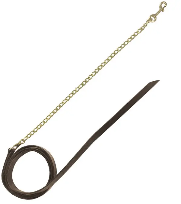 Jacks Leather Lead Shank 1