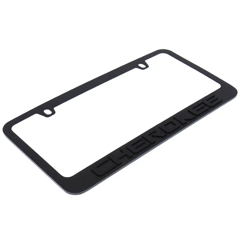Jeep Cherokee License Plate Frame (Black) 2