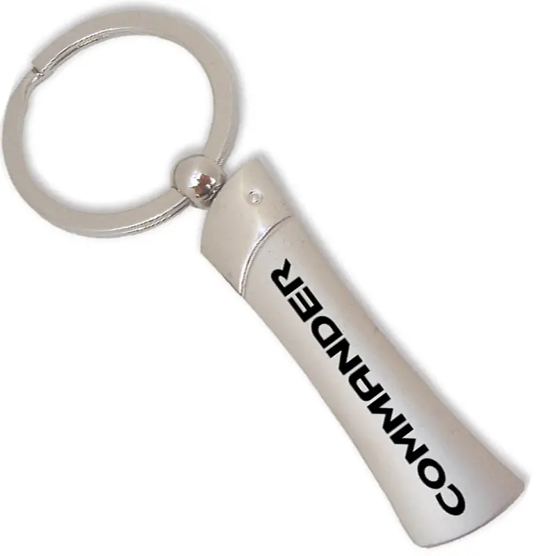 Jeep Commander Blade Key Chain (Chrome) 2