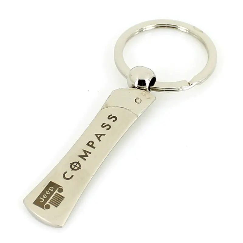 Jeep Compass Blade Key Chain (Chrome) 1