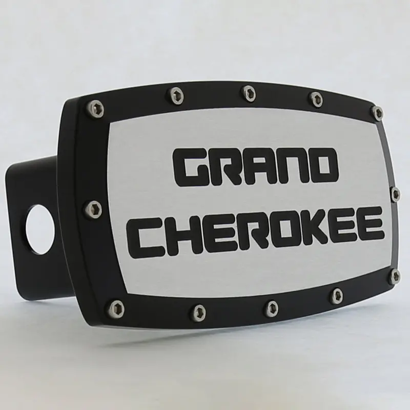 Jeep Grand Cherokee Hitch Cover (Black) 1
