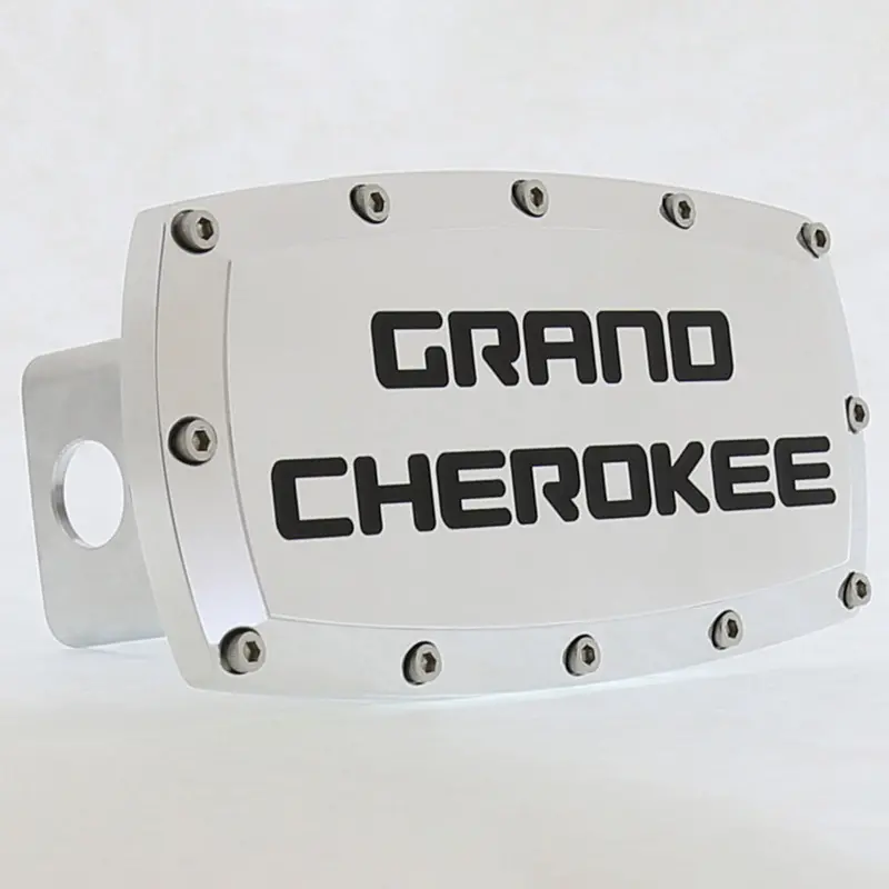 Jeep Grand Cherokee Hitch Cover (Chrome) 1