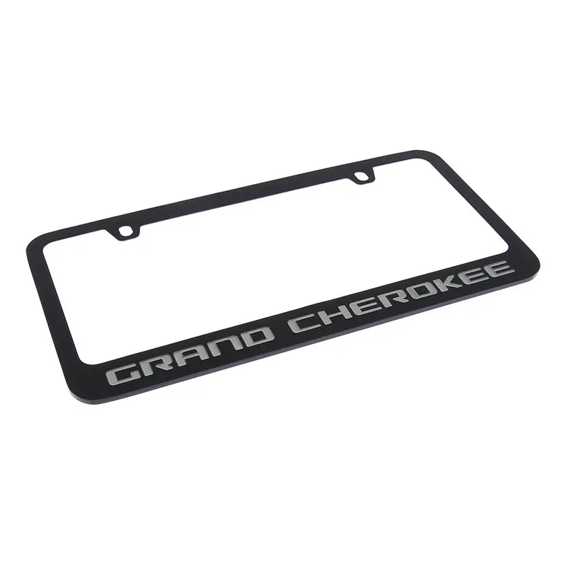 Jeep Grand Cherokee License Plate Frame (Black) 2