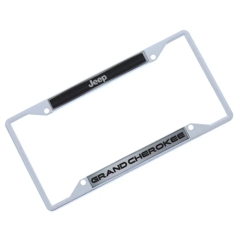 Jeep Grand Cherokee License Plate Frame (Chrome) 1