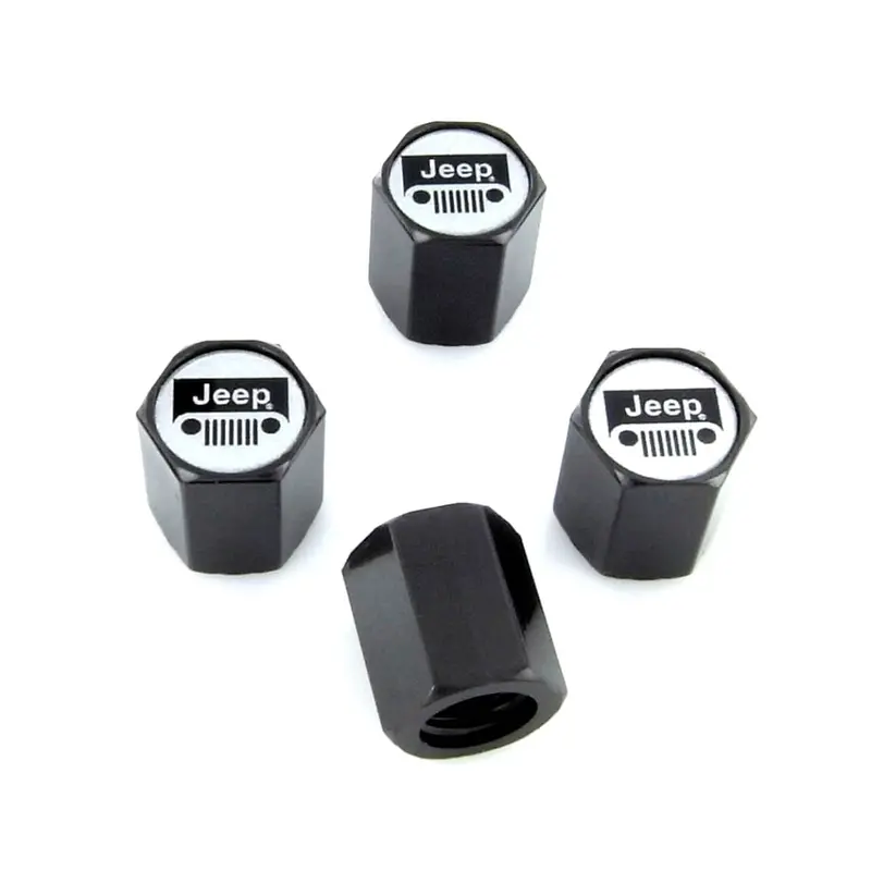 Jeep Grill Logo Tire Stem Valve Caps 1