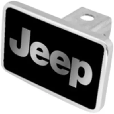Jeep Hitch Cover (Black) 1