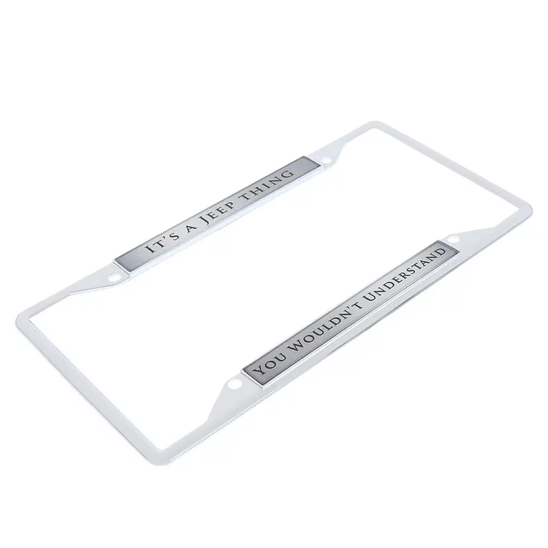 Jeep It's A Jeep Thing License Plate Frame (Black) 2