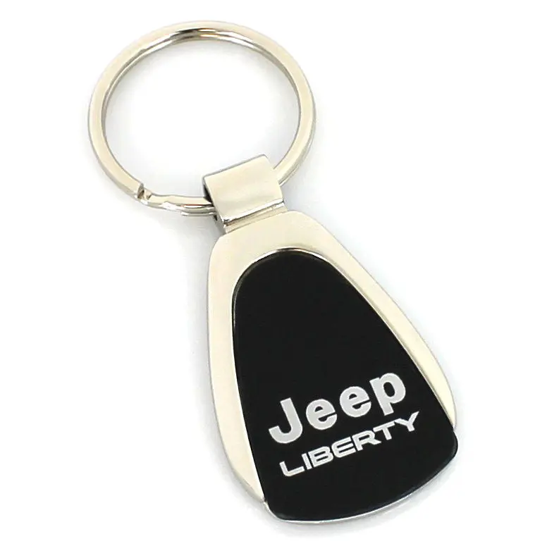 Jeep Liberty Tear Drop Keychain 3