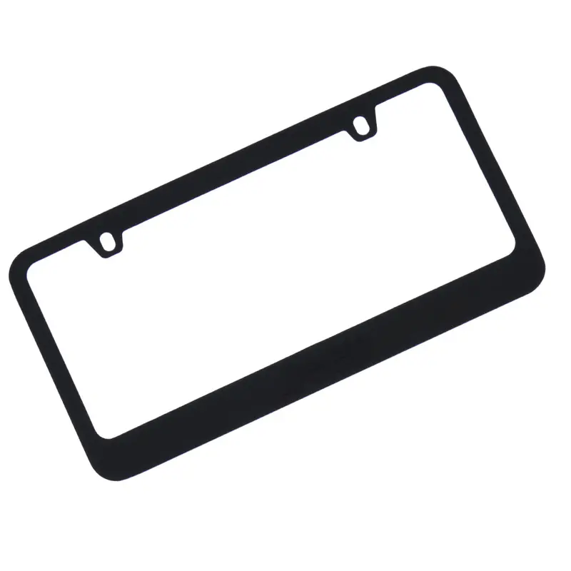 Jeep License Plate Frame (Carbon Black) 1