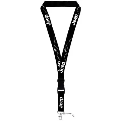 Jeep Mountain Lanyard (Black) 1