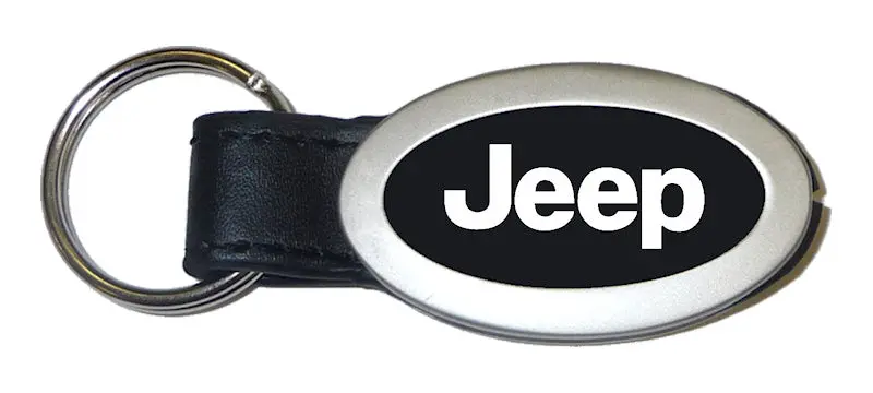 Jeep Oval Key Chain (Black) 1