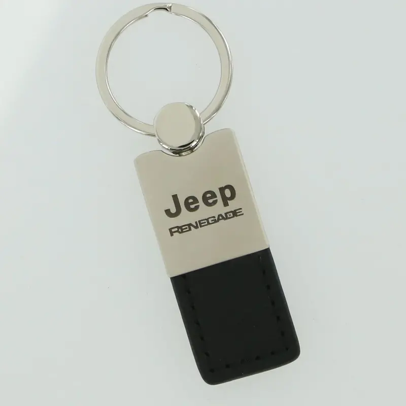Jeep Renegade Leather Key Ring 5